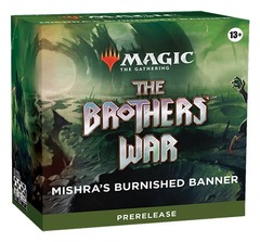 Magic the Gathering The Brothers War Prerelease Pack - Mishras Burnished Banner